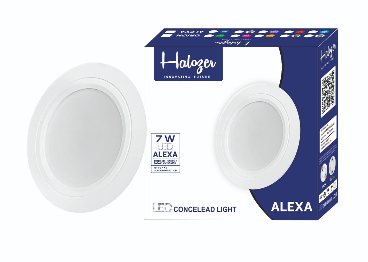 Halozer ALEXA 7W LED Concealed Light